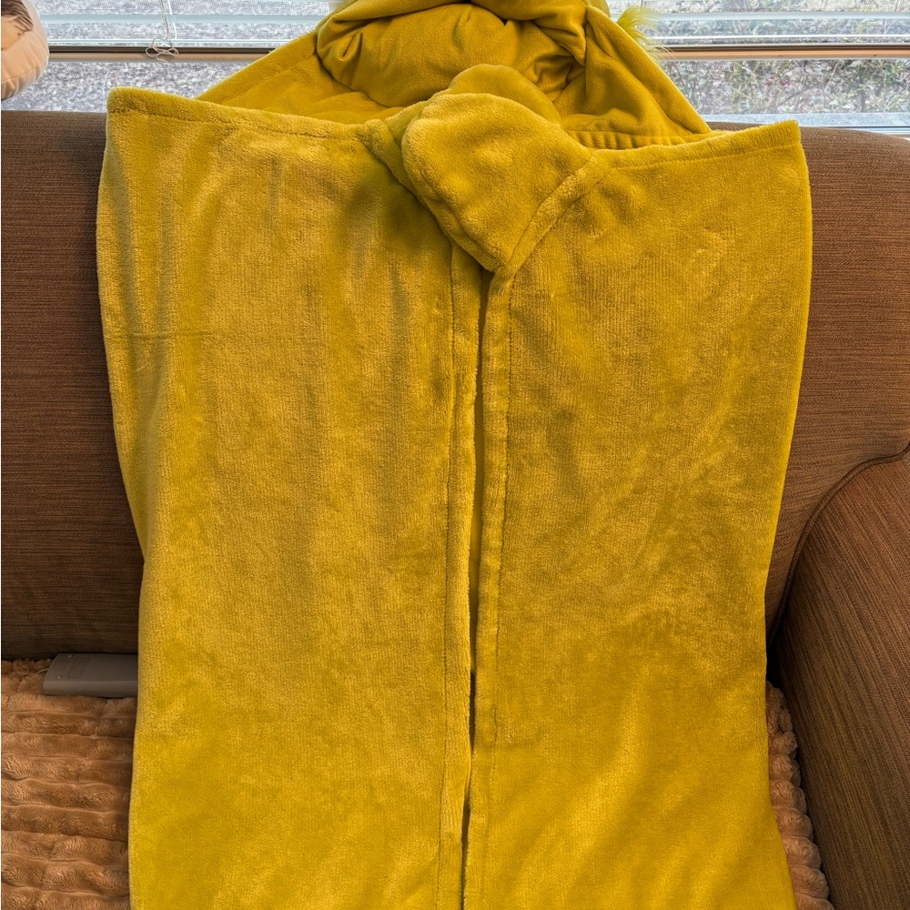 Green Grinch Hooded Blanket (kids)